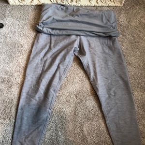 Lululemon yoga pants with attach skirt